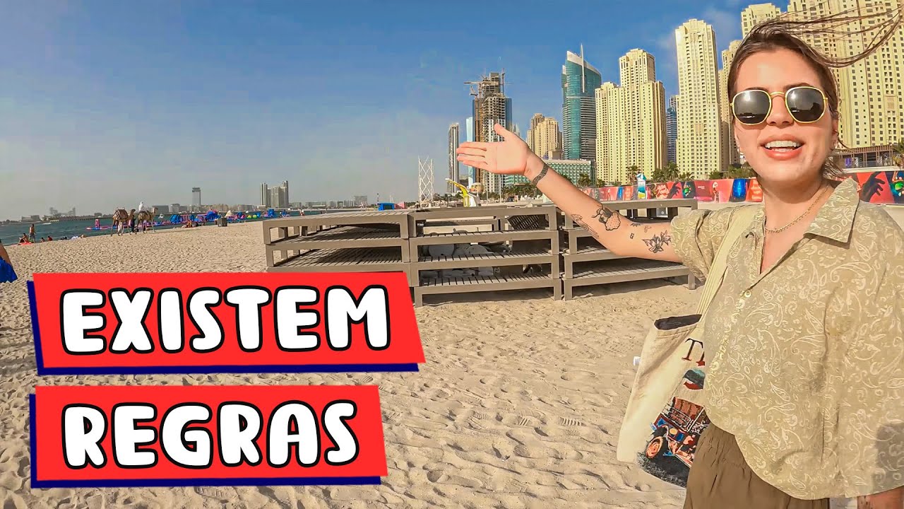 NÃO SABIA QUE A PRAIA DE DUBAI ERA ASSIM