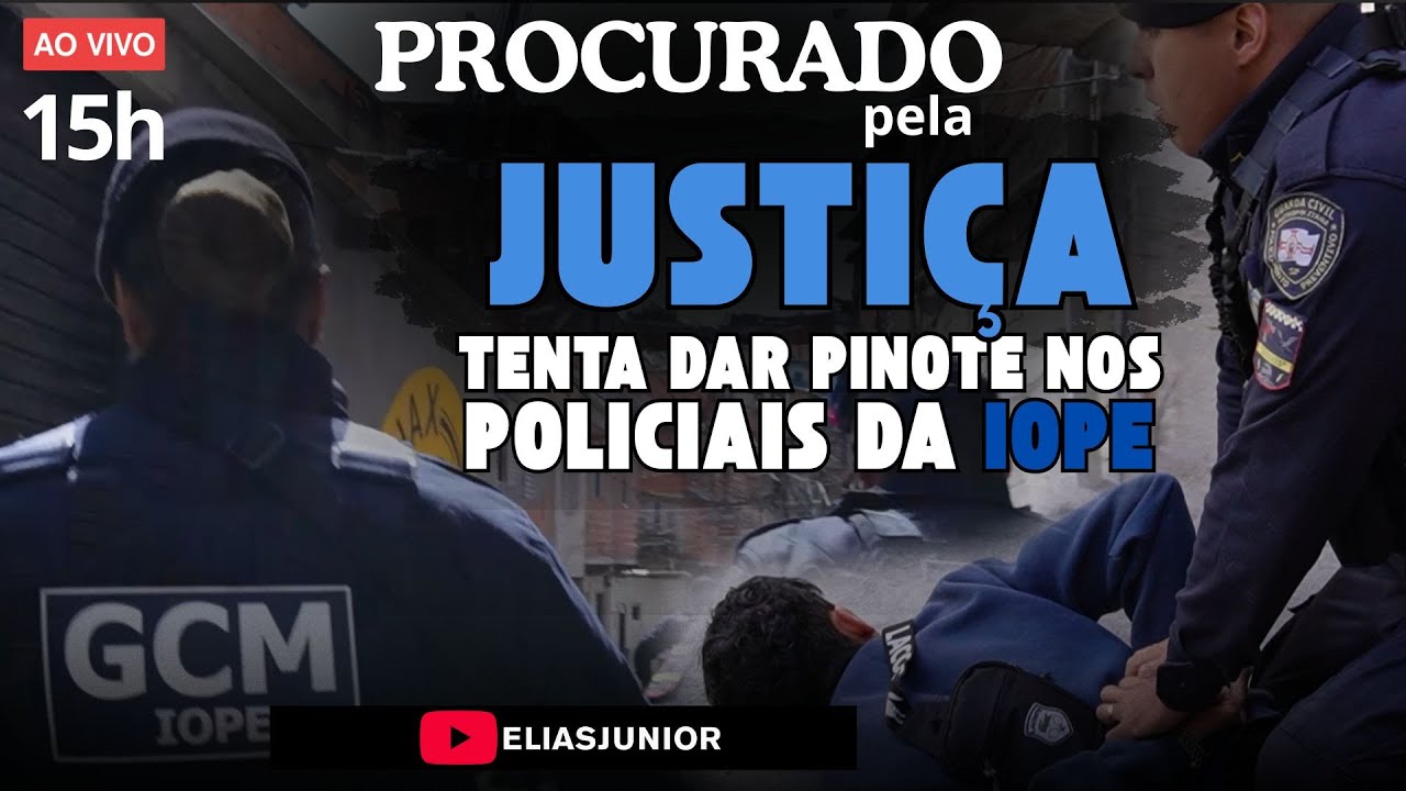 Criminoso procurado pela justiça tenta dar pinote nos policiais da IOPE em São Paulo