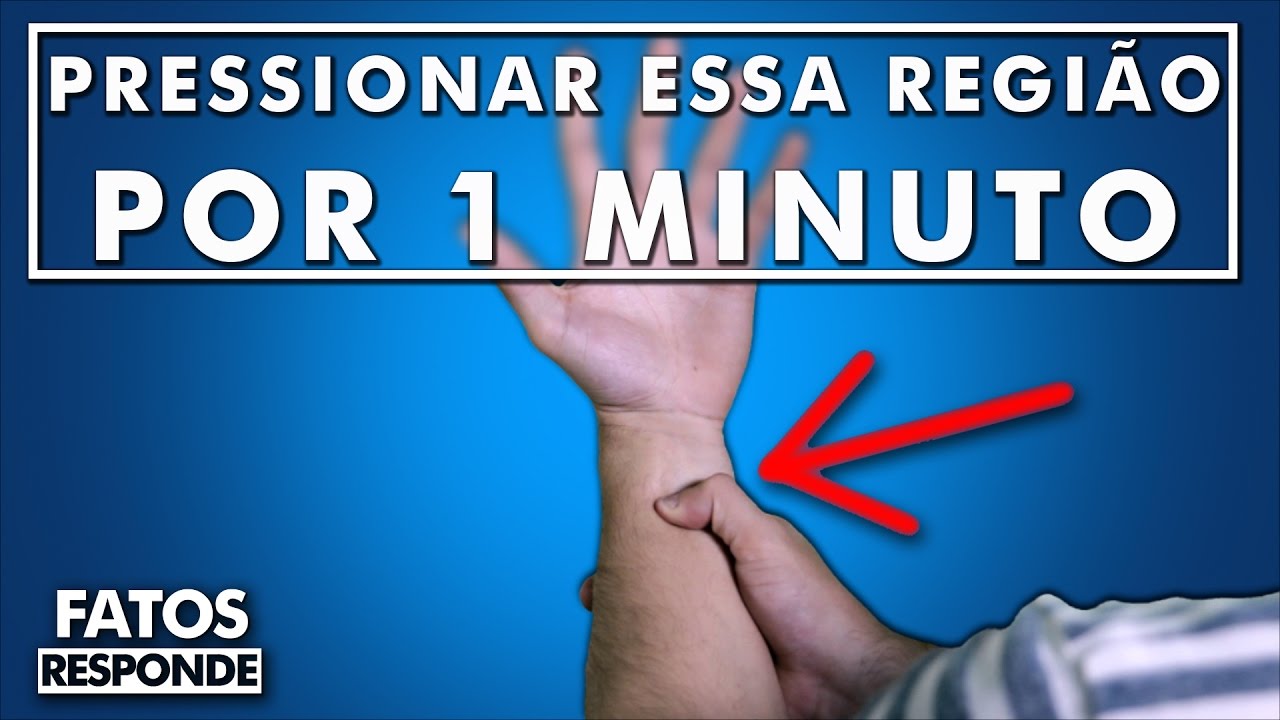 O que acontece se você pressionar essa região por 1 minuto? – FATOS RESPONDE