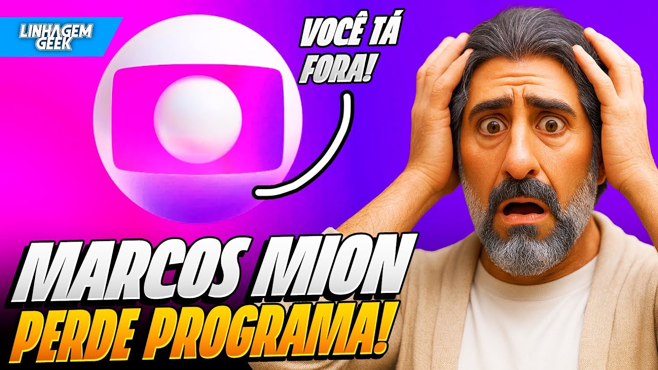 FRACASSO DE AUDIÊNCIA FAZ MARCUS MION PERDER PROGRAMA HISTÓRICO