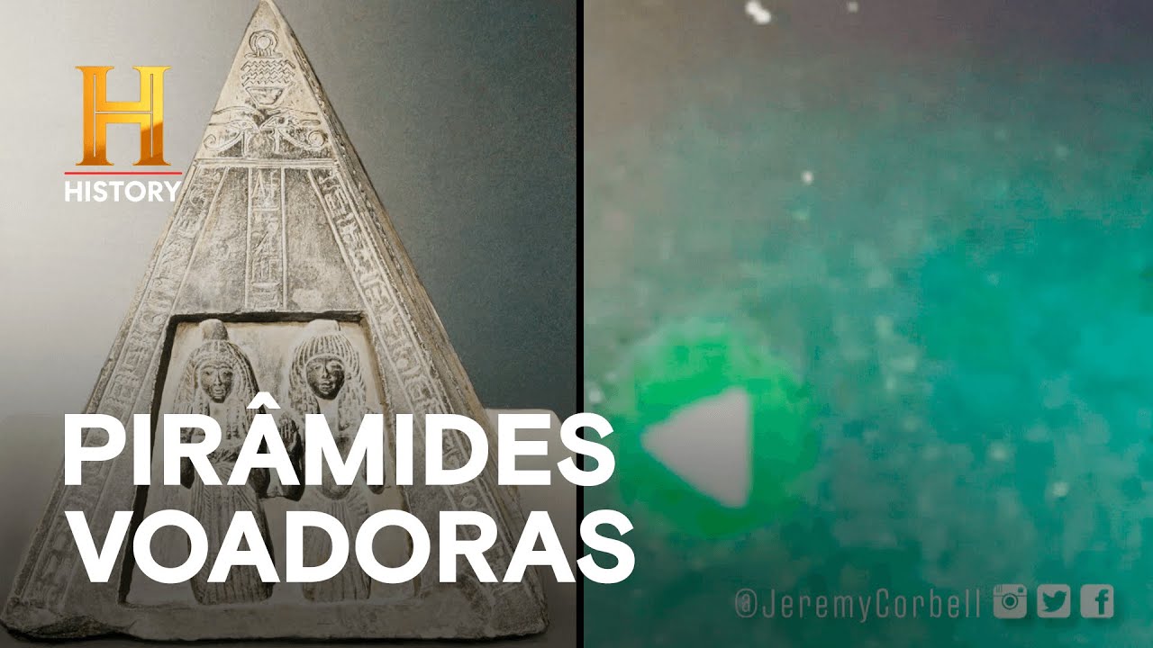 A forma mais misteriosa dos OVNIs e sua ligação com as pirâmides! | ALIENÍGENAS DO PASSADO | HISTORY