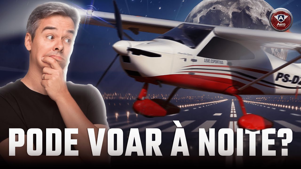 Todo AVIÃO PODE VOAR a NOITE?