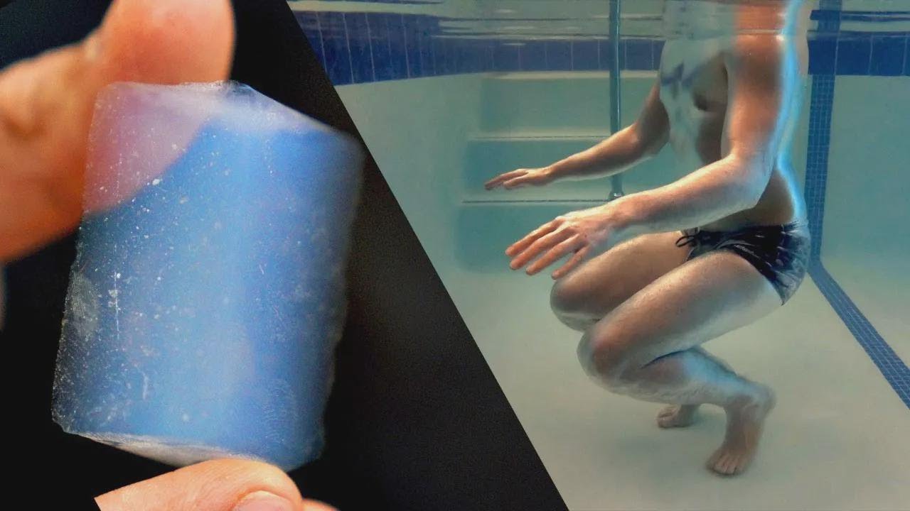 Me tornei à prova d’água com aerogel!