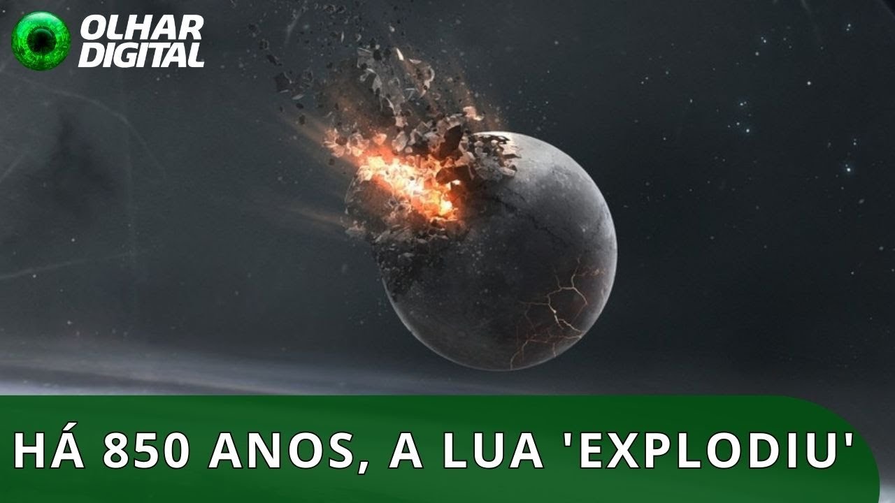 Olhar Espacial: o dia que a Lua foi ‘partida em duas’