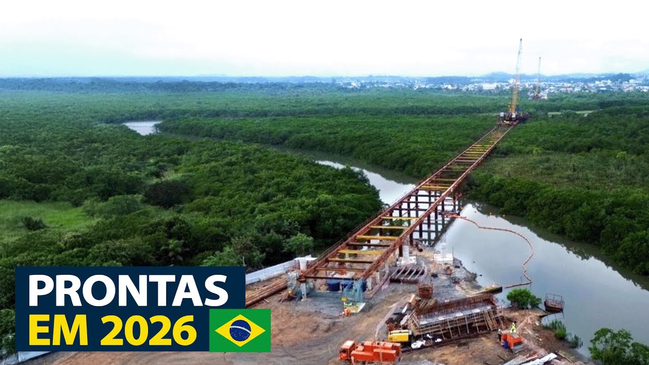 As 2 Grandes Pontes que vão Mudar a Maior Cidade de Santa Catarina