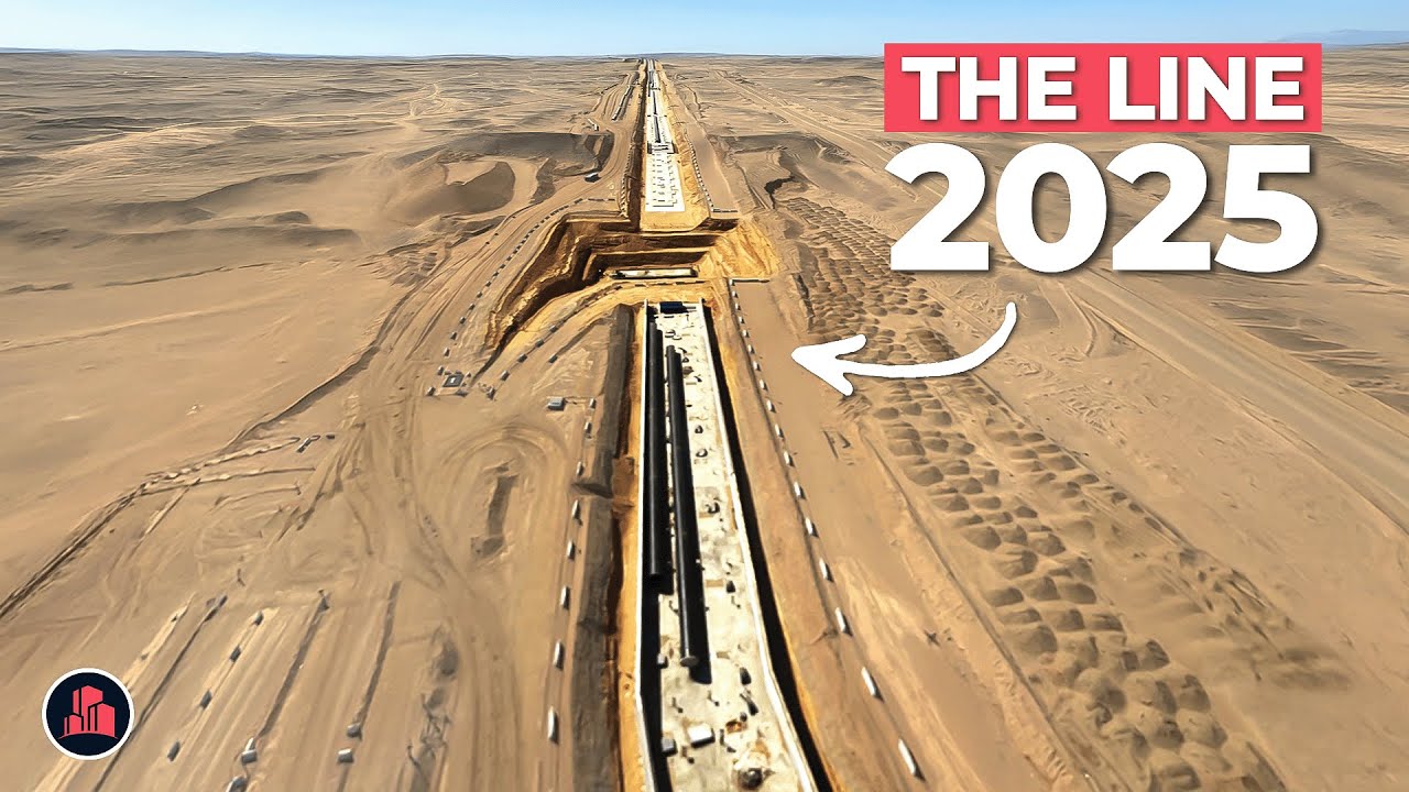 Foi Revelado Novos Detalhes do Real Progresso das Obras de The Line – 2025