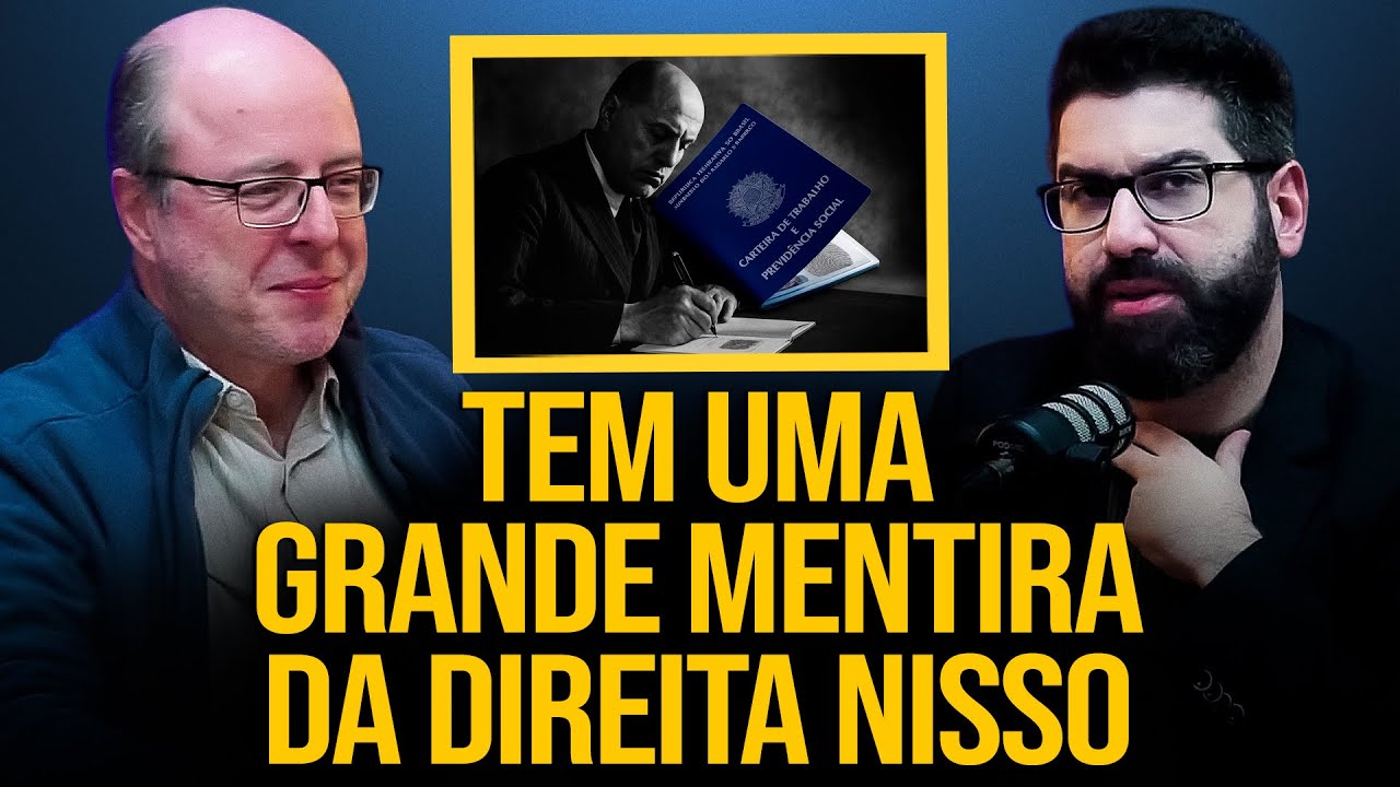 A CLT e os DIREITOS TRABALHISTAS no BRASIL são FASCISTAS?!