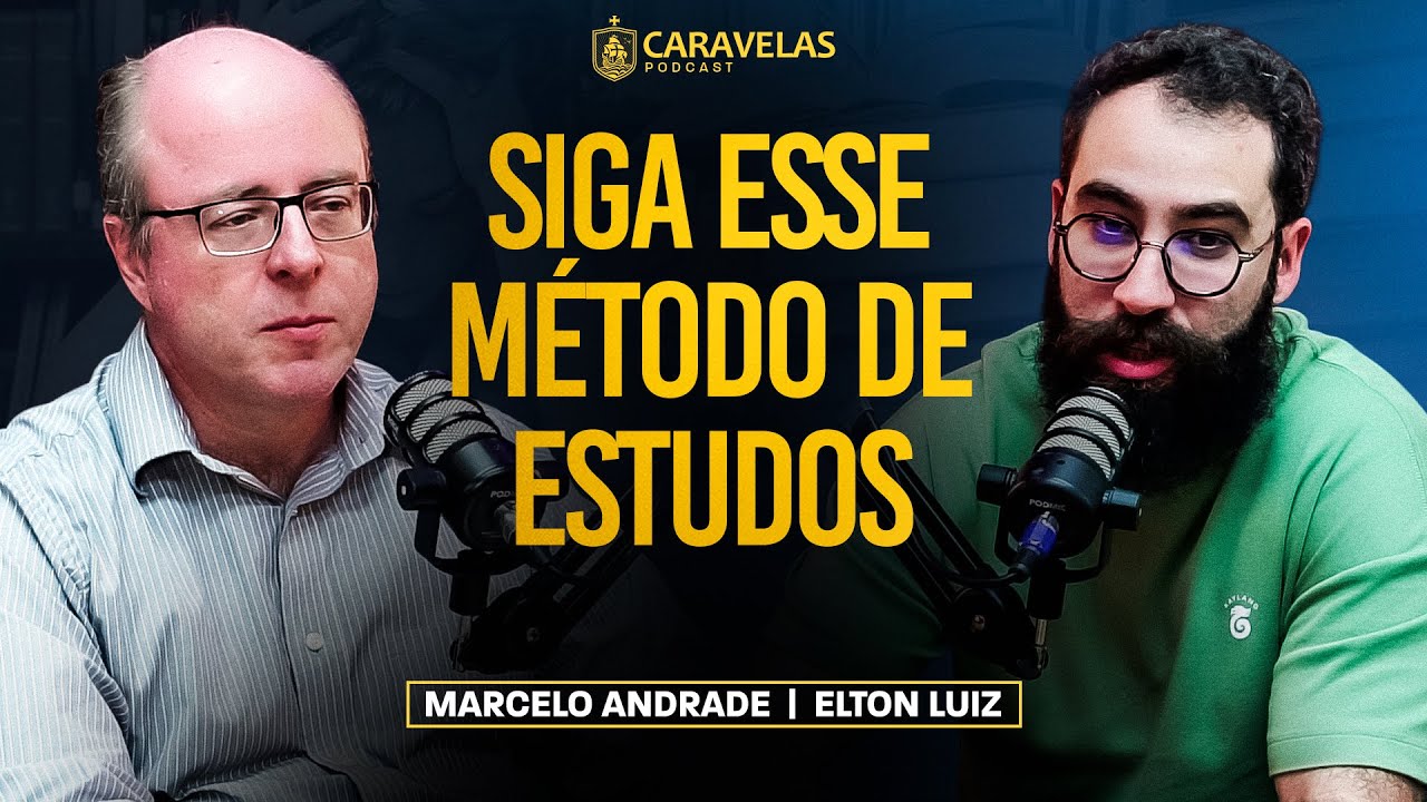 MELHORE a sua VIDA de ESTUDOS! – Elton Luiz – Caravelas Podcast #144