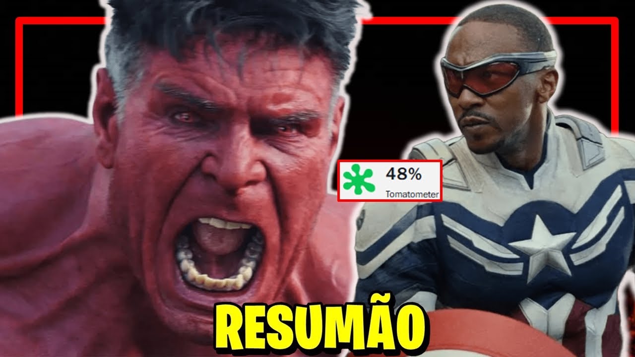 Capitão América 4 (O que fizeram com esse personagem? KKKKKK): A História em 1 Vídeo!