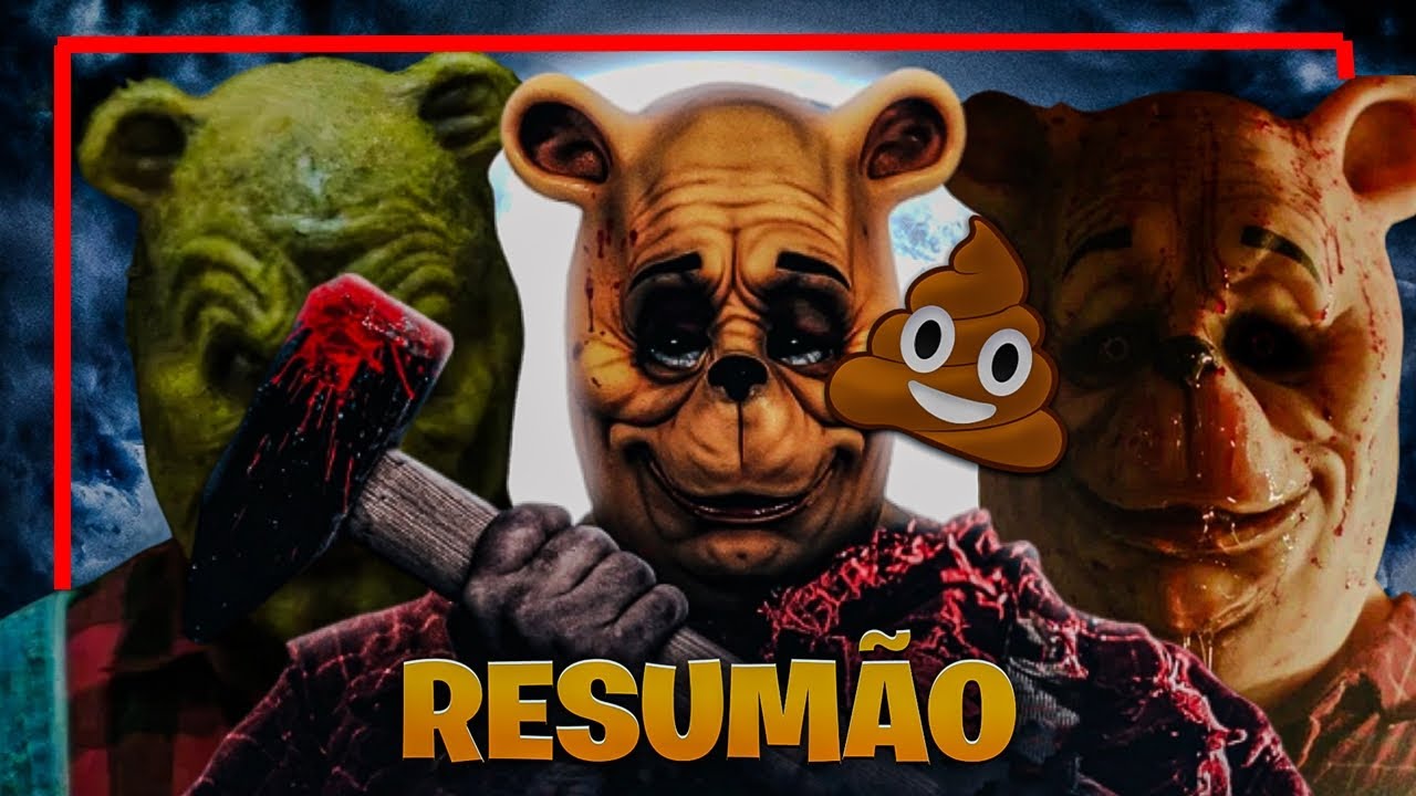 Ursinho Pooh: Sangue e Mel 1 e 2 é BIZARRO KKKKKKK: A História em 1 Vídeo!