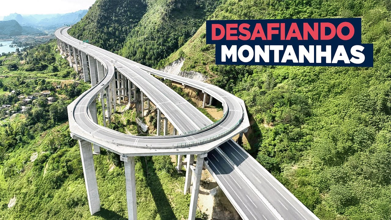 A Impressionante Ponte da China que Desafia as Montanhas