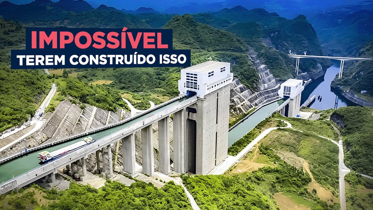 A Incrível Obra Chinesa para Navegar Acima das Montanhas (SEM ANÚNCIOS)