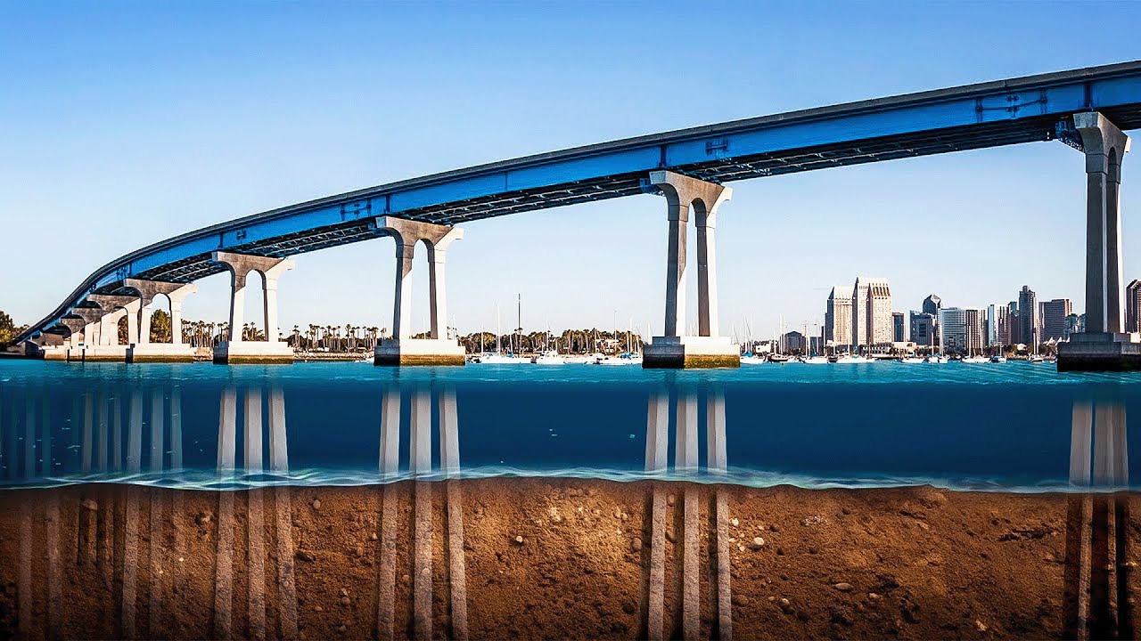 Por que as Pontes Aquáticas NÃO AFUNDAM?
