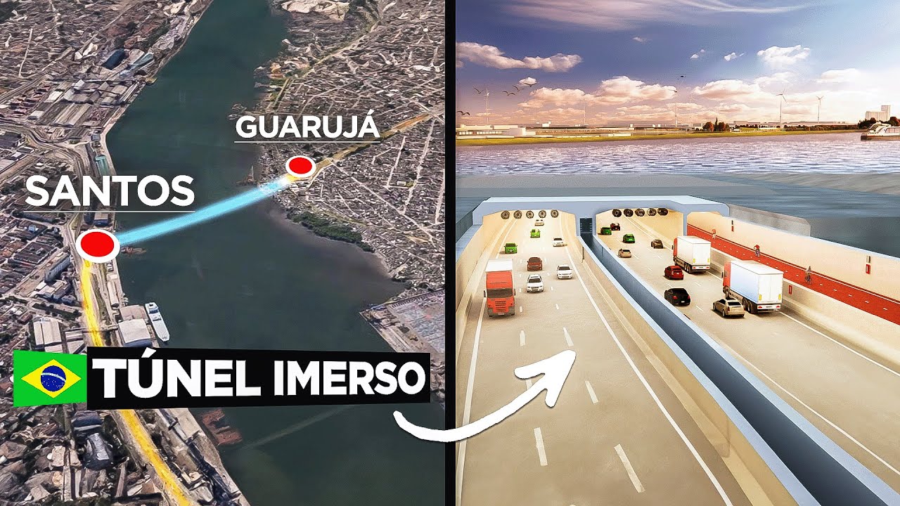 O Primeiro Túnel Imerso do Brasil