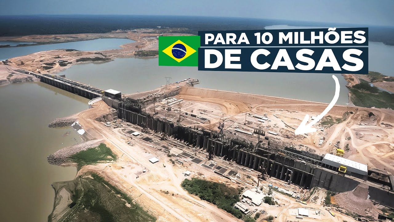 A Incrível Barragem no Rio Madeira – Brasil