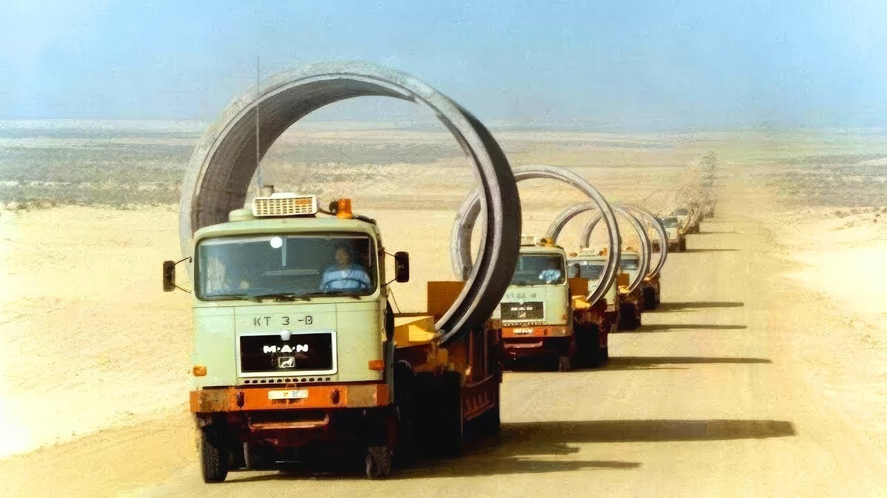 Construindo um Rio Artificial sob o Deserto do Saara