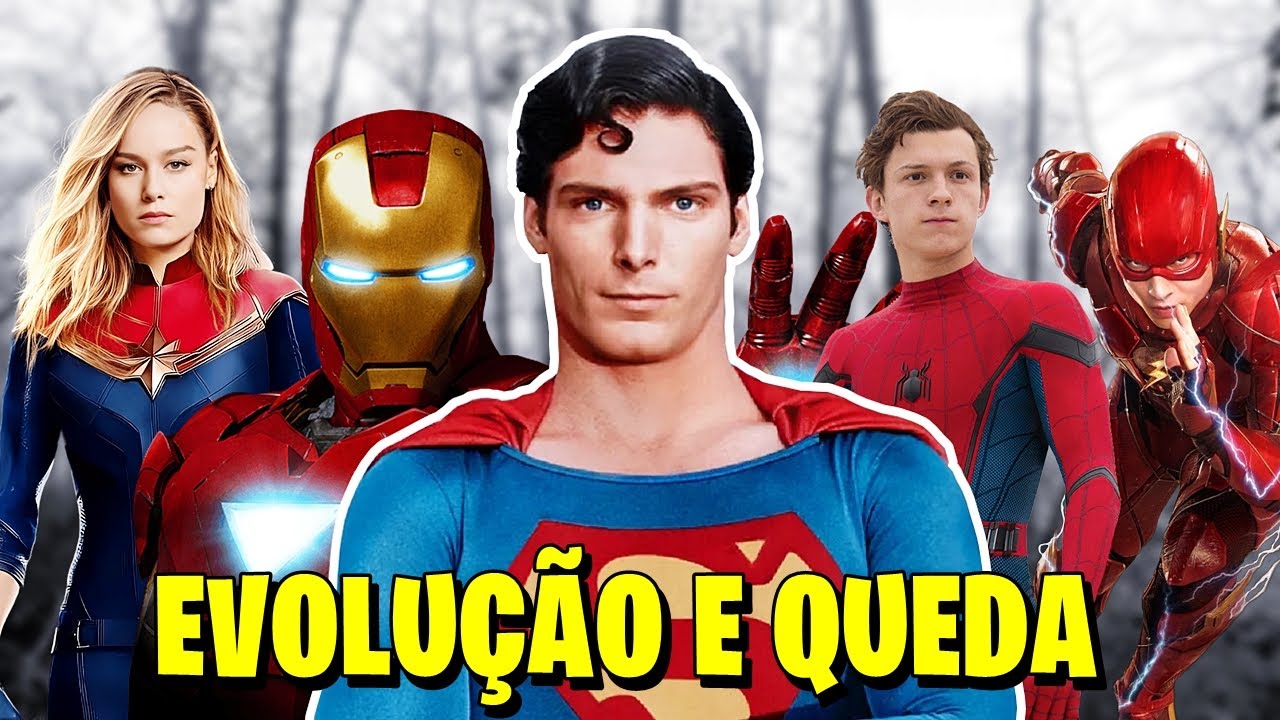 A EVOLUÇÃO e a QUEDA do gênero “SUPER-HERÓI” no cinema