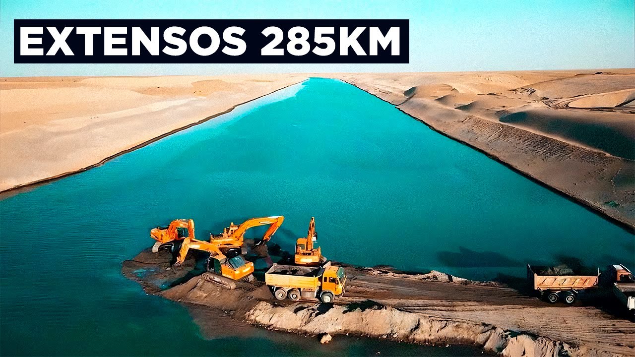 Afeganistão está Construindo um Rio Artificial no Deserto