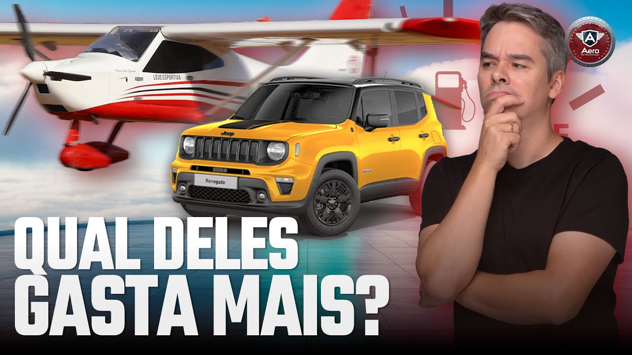Qual CUSTA MAIS? AVIÃO ou CARRO?