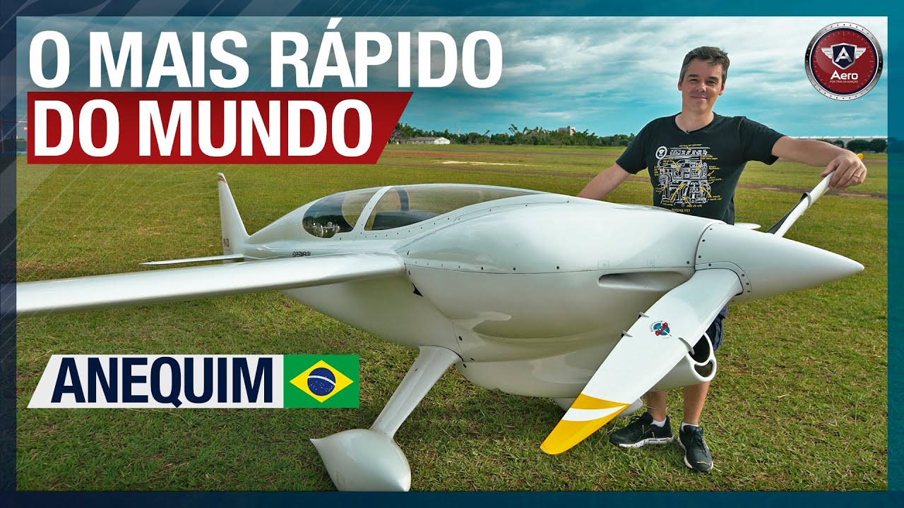 O AVIÃO monomotor a pistão MAIS RÁPIDO DO MUNDO É BRASILEIRO – Conheça o CEA- 311 Anequim