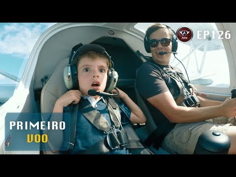 A Reação de uma Criança Voando pela Primeira Vez