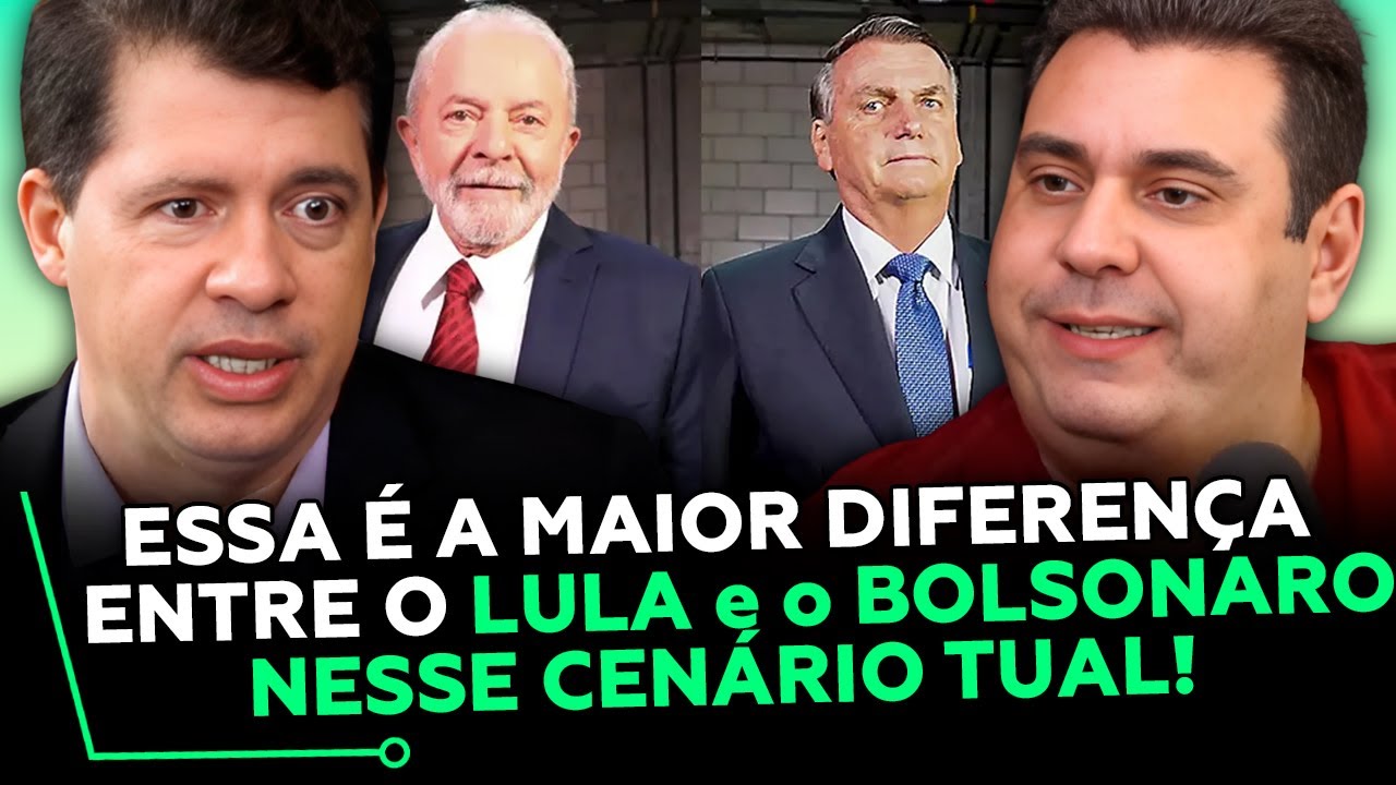 LULA vs BOLSONARO! A GRANDE DIFERANÇA NESSE CENÁRIO ATUAL! Com Rafael Fontana