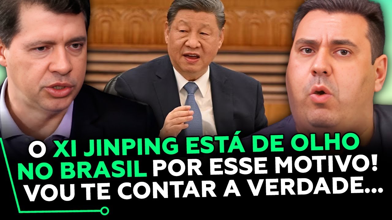 XI JINPING DE OLHO NO BRASIL? Com Rafael Fontana
