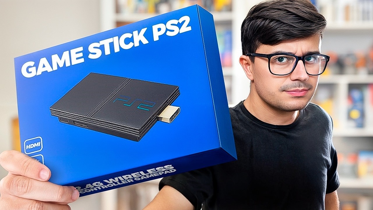 COMPREI o GAME STICK que roda PS2 (Funcionou?)