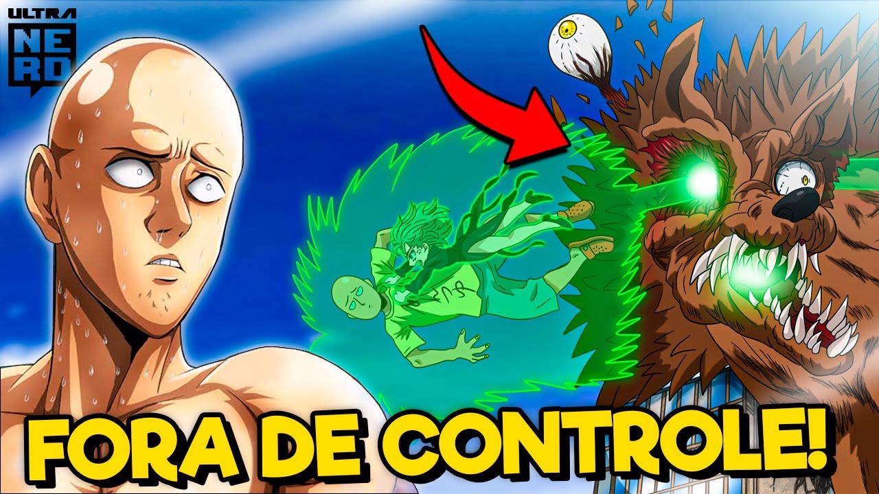 SAITAMA VS TATSUMAKI FICA FORA DE CONTROLE!  ELES ESTÃO DESTRUÍNDO TUDO! OPM 180