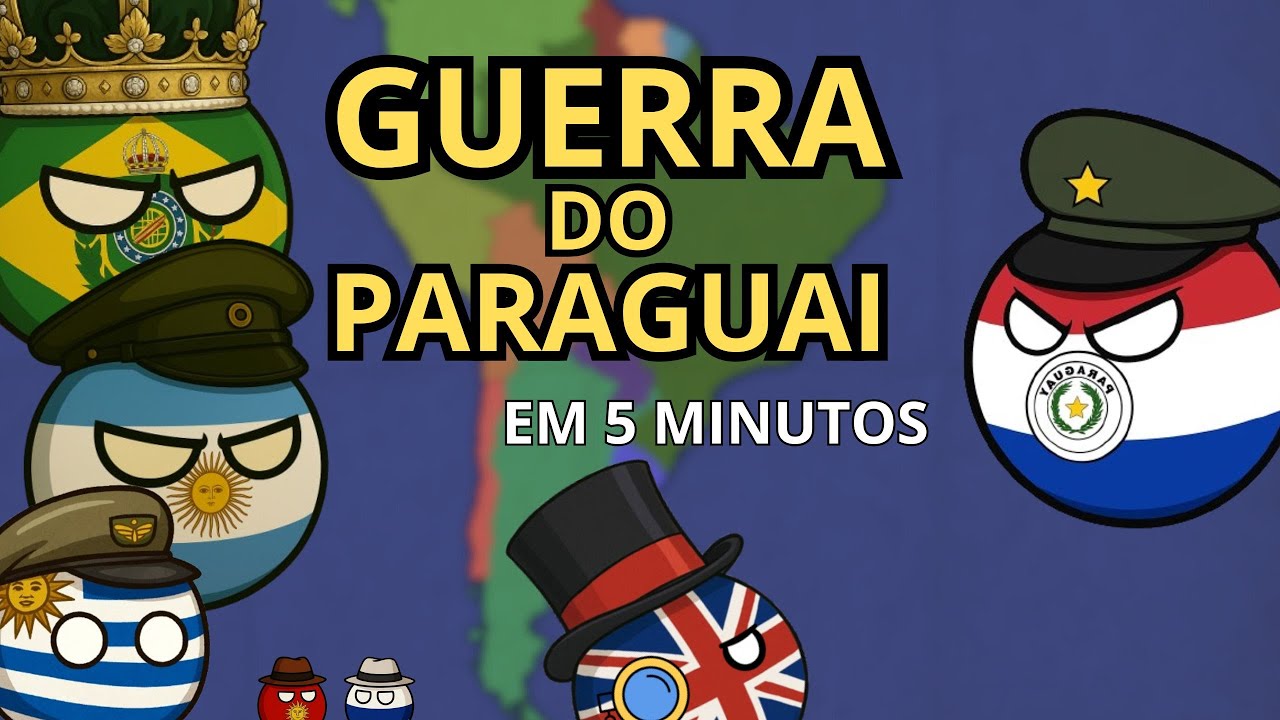 A Guerra do Paraguai (em 5 Minutos)