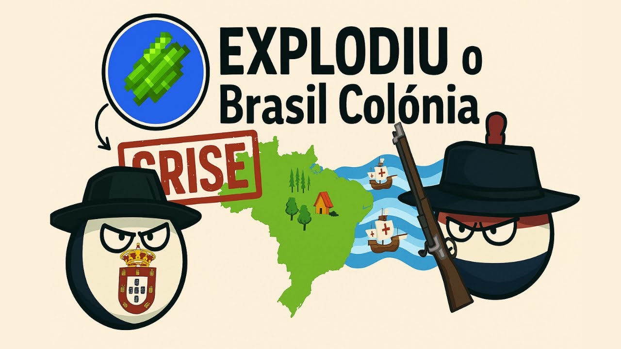 Como o Brasil QUASE foi colonizado pela HOLANDA
