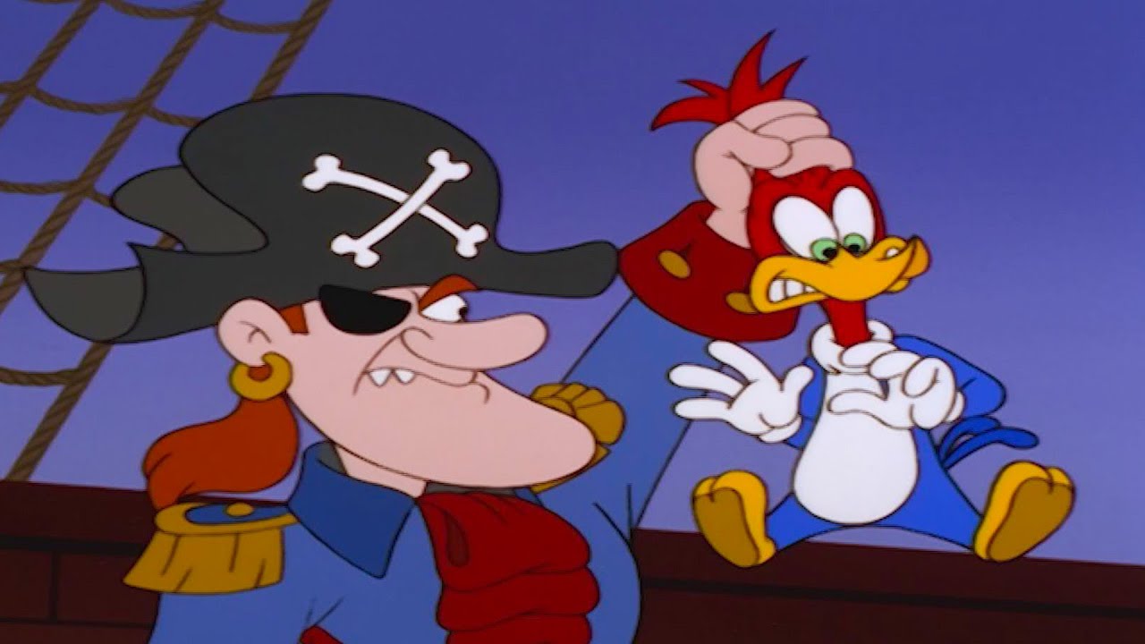 Pica-Pau Se Junta a uma Tripulação Pirata | Pica-Pau em Português