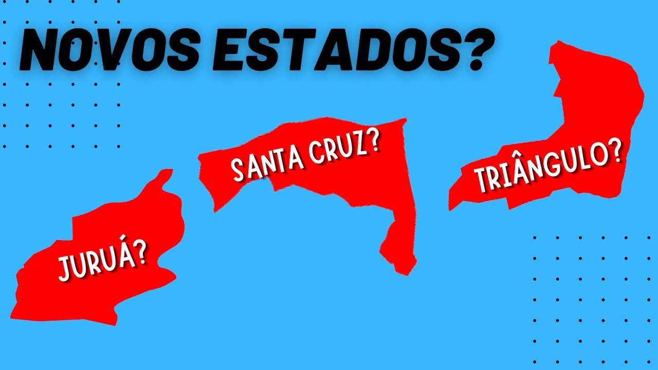 OS ESTADOS QUE O BRASIL PODERIA TER CRIADO – ESTADOS NA CONSTITUINTE