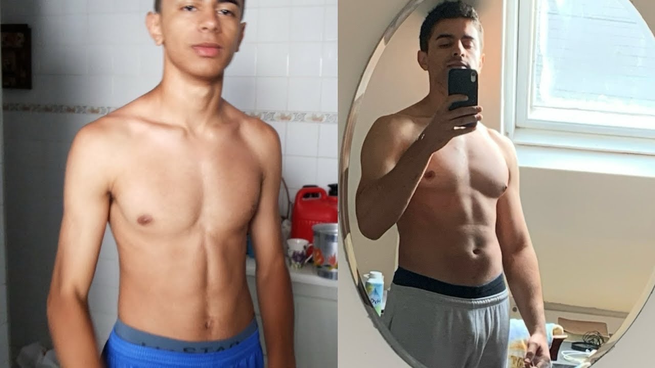O que 1 ano de treino FEZ com meu corpo (choque total)