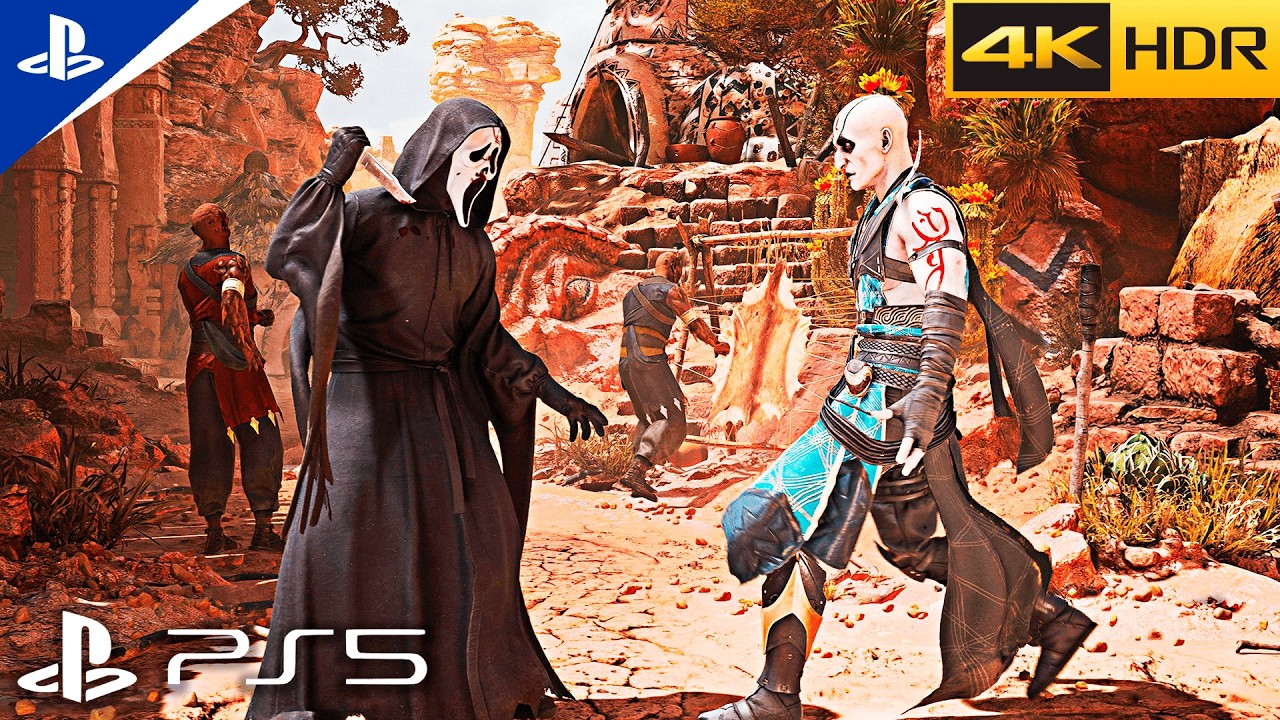 (PS5) MORTAL KOMBAT 1 – O GHOSTFACE TÁ INSANO! | GRÁFICOS ULTRA REALISTAS [4K 60FPS HDR]