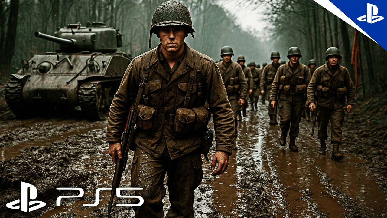 ALGO QUE NÃO TE CONTARAM SOBRE A SEGUNDA GUERRA – HÜRTGEN, 1944 | Call of Duty WW2 (4K HDR) PS5