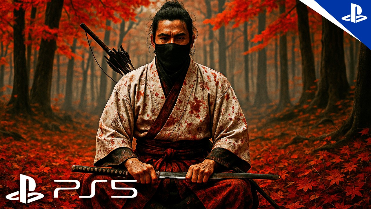 (PS5) GHOST OF TSUSHIMA COM GRÁFICOS ULTRA REALISTAS! – Gameplay Imersiva [4K 60FPS HDR]