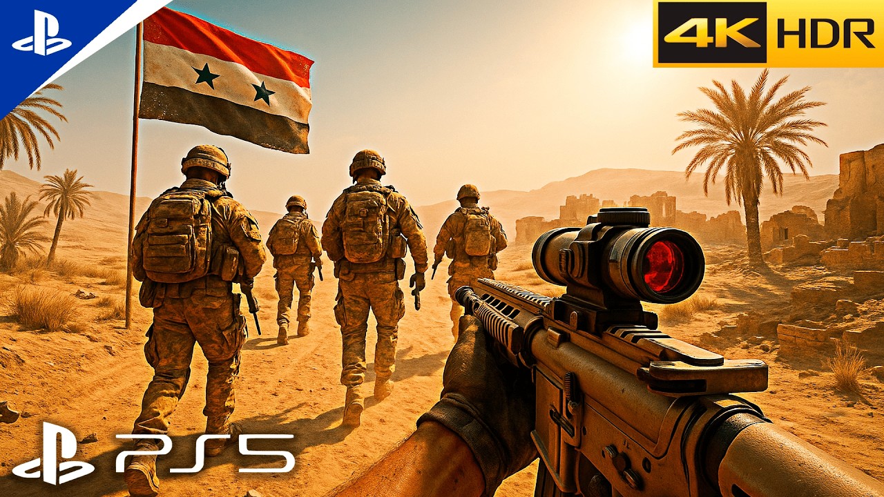 O INFERNO da GUERRA na SÍRIA | COD Black Ops 6 – Gameplay ULTRA REALISTA [4K 60FPS HDR]