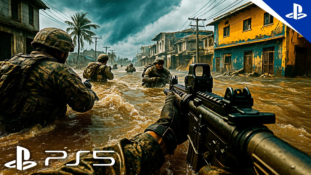 TUDO AFUNDOU EM SEGUNDOS! | Call of Duty Ghosts | Gameplay Imersiva – PARTE 3 (4K 60FPS PS5)