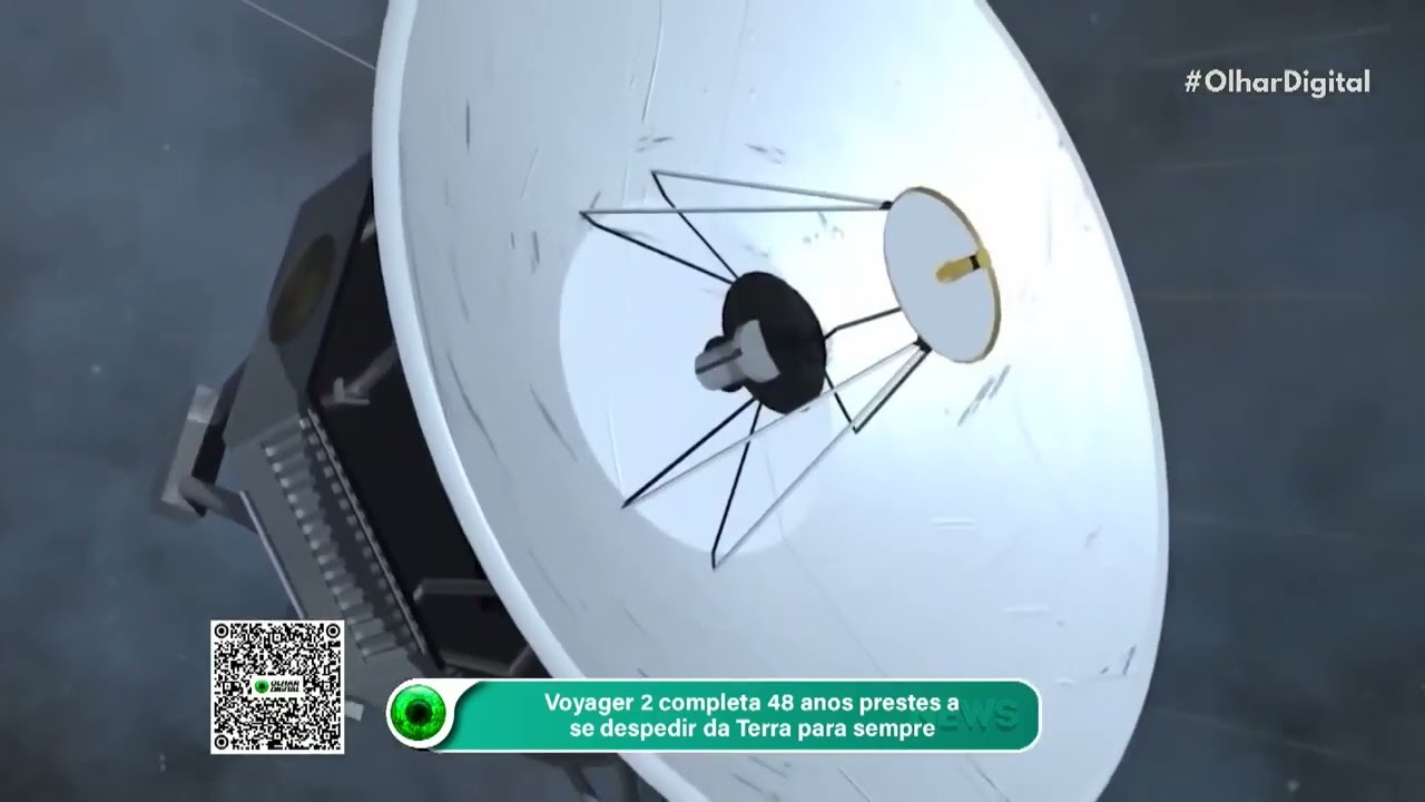 Voyager 2 completa 48 anos prestes a se despedir da Terra para sempre