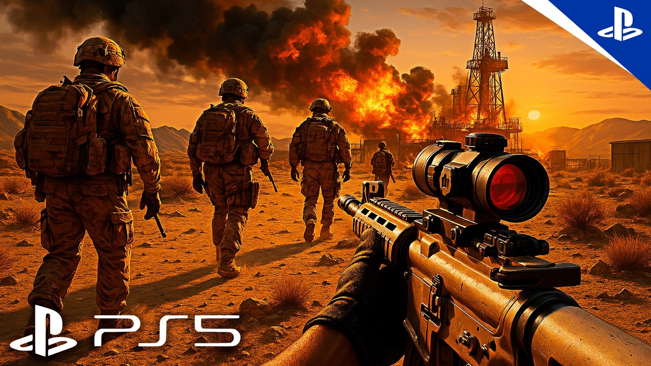 O DESERTO DO IRAQUE VIROU INFERNO | COD Black Ops 6 | Gameplay Imersiva – PARTE 1 (4K 60FPS PS5)