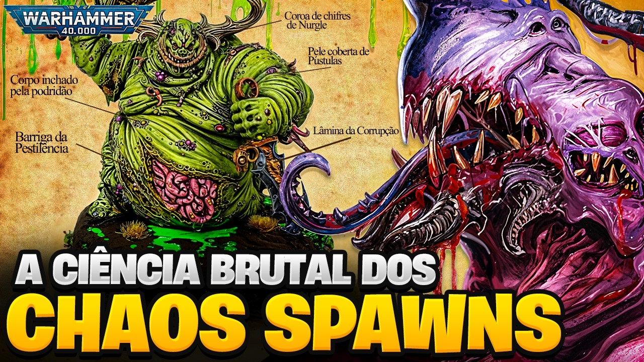 WARHAMMER 40K: Você Aguentaria Servir os DEMÔNIOS DO CAOS?