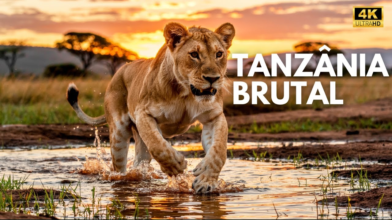 TANZÂNIA SELVAGEM – SEGREDOS DA ÁFRICA | Documentário Animal