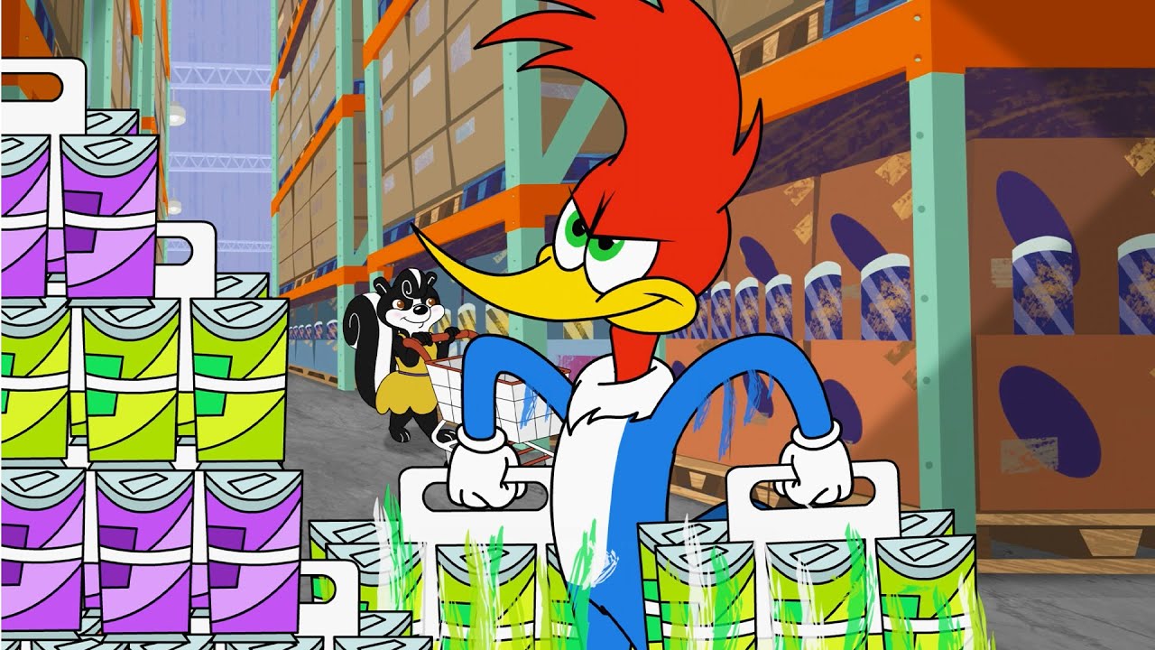 A Batalha de Aniversário do Pica-Pau!| Pica-Pau | Desenhos Animados em Português