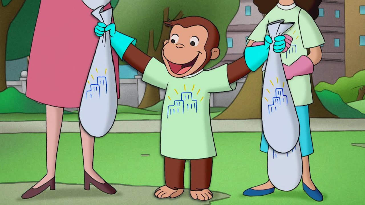 Vamos Limpar a Cidade Juntos | Episódios Completos 🐵 George, o Curioso | Desenhos Animados