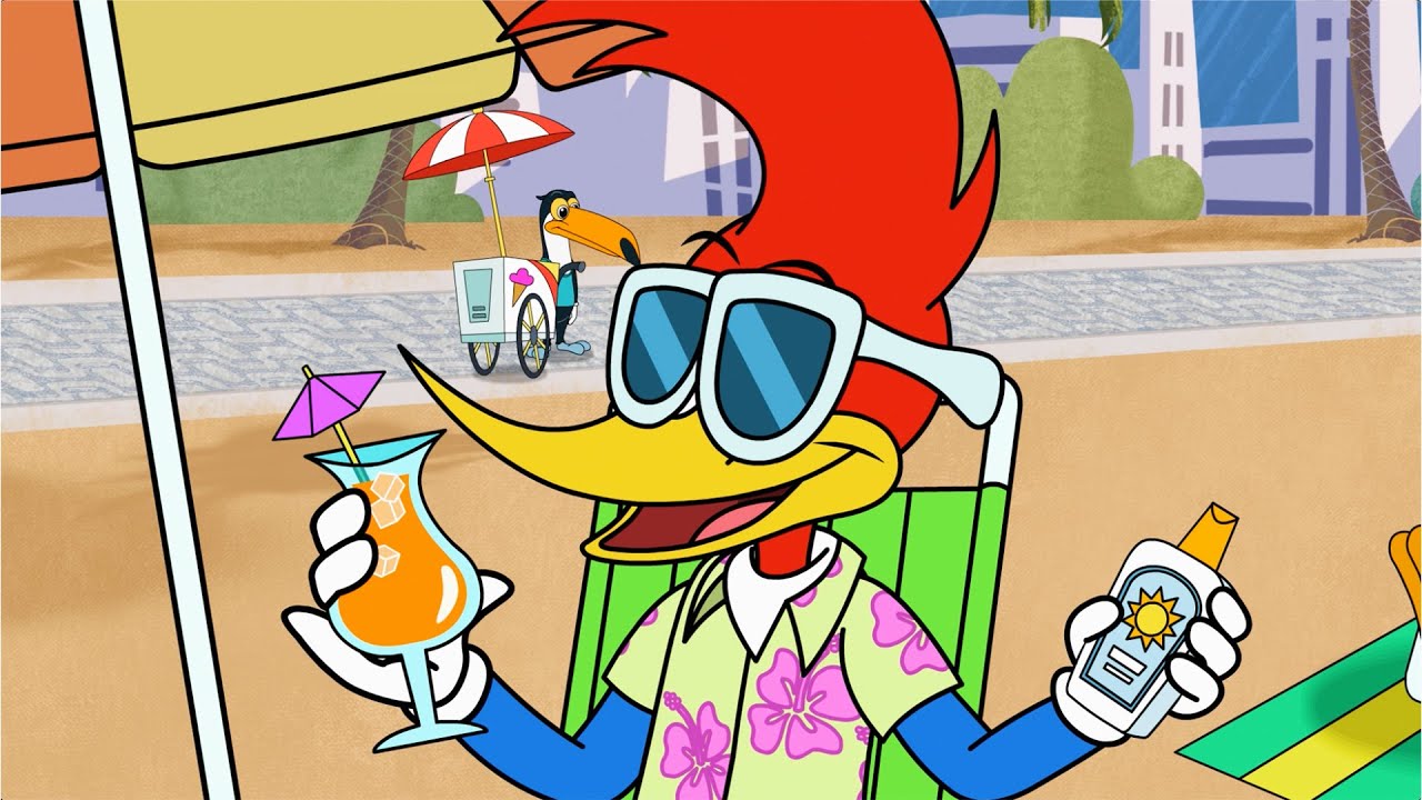 A Aventura nas Férias do Pica-Pau!| Pica-Pau | Desenhos Animados em Português