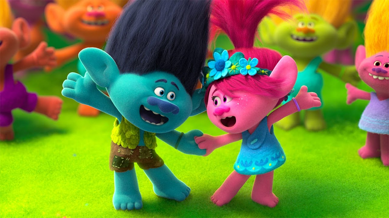 A história de amor da Poppy e do Branch 💖 | Trolls: Tour Mundial