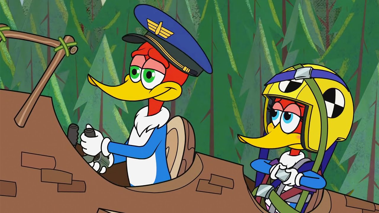 Pica-Pau, o Piloto! | Pica-Pau | Desenhos Animados em Português