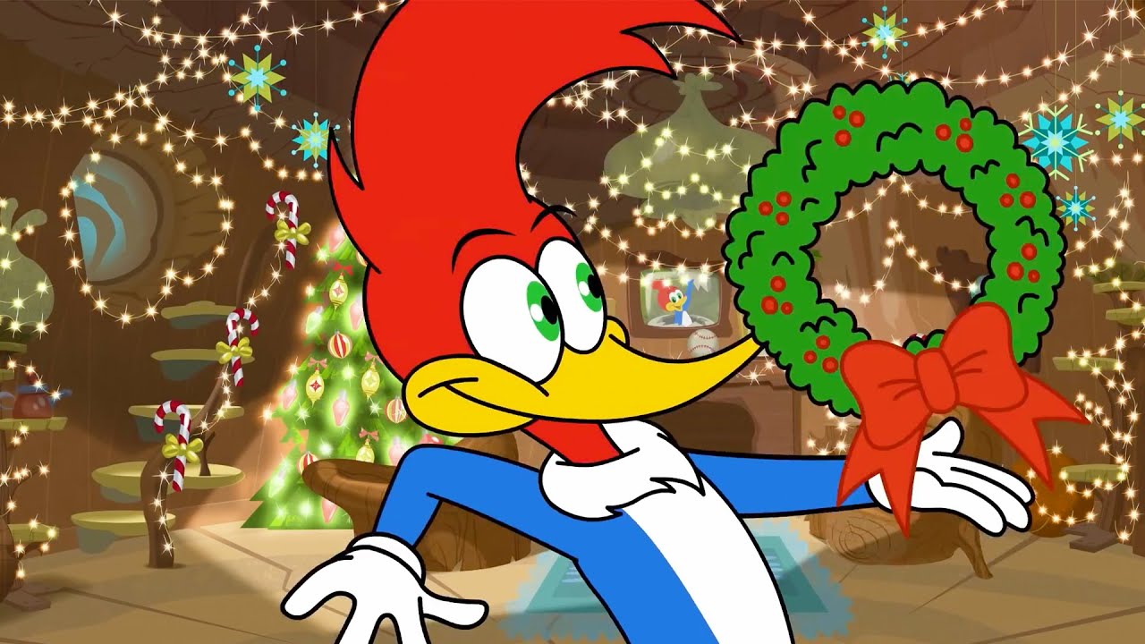 O Caos de Natal do Pica-Pau! | Pica-Pau | Desenhos Animados em Português