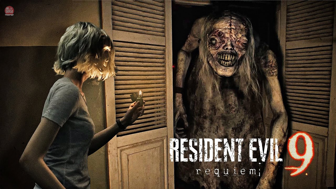 RESIDENT EVIL 9 REQUIEM – GAMEPLAY COMPLETA DA DEMO em 3a e 1a PESSOA!
